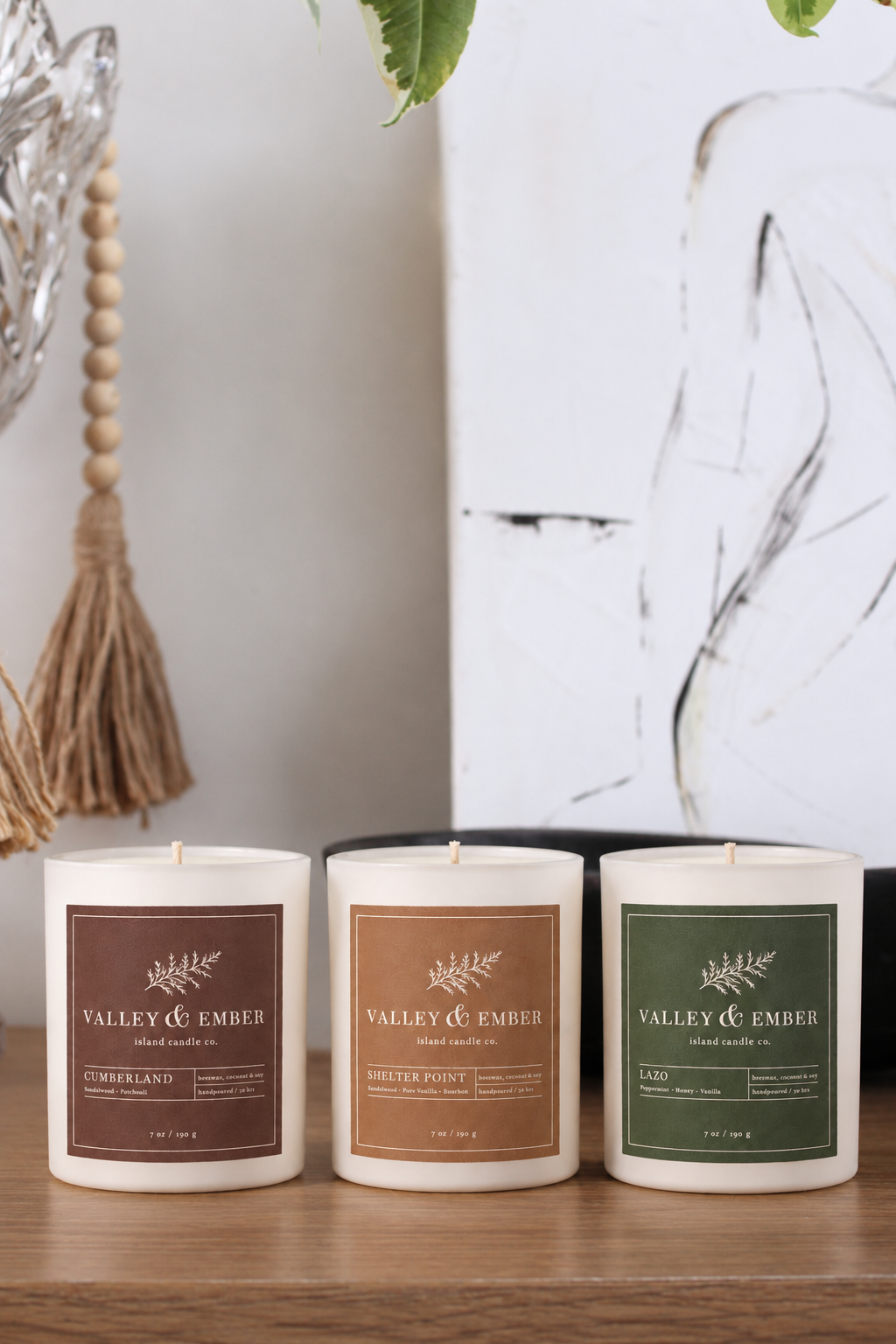 Trio Candle Set